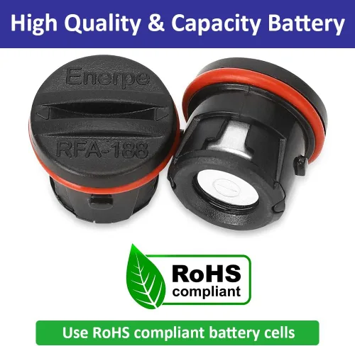 Miniatura 2 de RFA-188 - Batería de repuesto de alta capacidad compatible con collares PetSafe, paquete de 4
