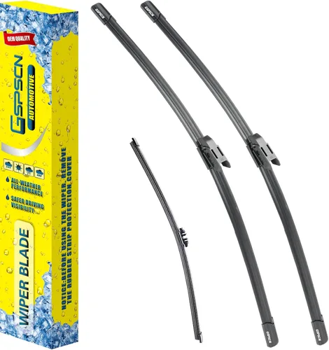 Miniatura 40 de GSPSCN 2 limpiaparabrisas de repuesto para Cooper R55, R56, R57, 2013, 2014, 2015, 19 + 18 pulgadas (juego de 2)