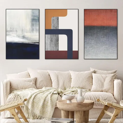 Miniatura 4 de Arte de pared, pintura al óleo bohemia, foto, pósteres modernos, impresiones, listos para decorar, para colgar, sala de estar, dormitorio, baño