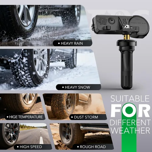 Miniatura 7 de CDWTPS Sensor TPMS para Ford F150, paquete de 4, sistema de monitor de presión de neumáticos 315MHZ para Ford F150 F250 F350 F450 F550, escape