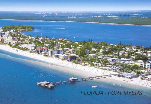 Miniatura 12 de Imanes para refrigerador de Florida USA United States (1 pieza, estilo: Delray Beach #FL116)