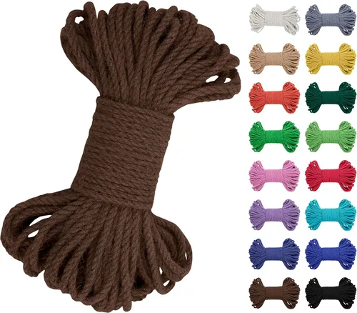 Miniatura 16 de JeogYong - Cuerda de yute de 3 mm, 99,9 m, cuerda natural gruesa para jardín, ideal para manualidades, exterior, jardinería, envoltorios de regalo