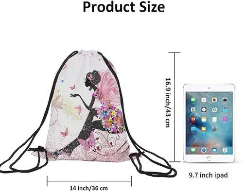 Miniatura 6 de Bolsas de béisbol con cordón, mochila deportiva para gimnasio, bolsa con cordón, Multi-a03, Mochilas de viaje