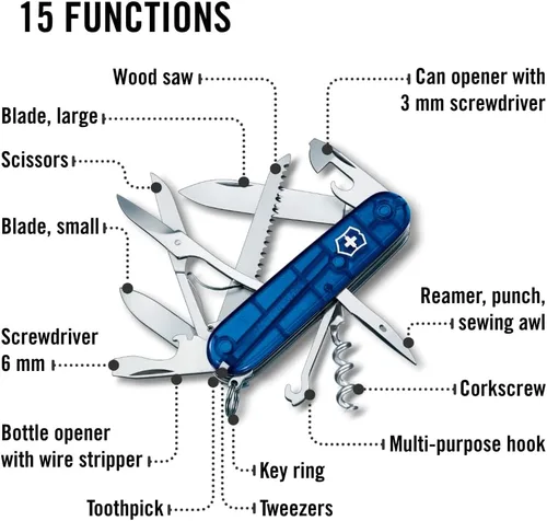 Miniatura 4 de Victorinox Swiss Army Huntsman – Navaja de bolsillo