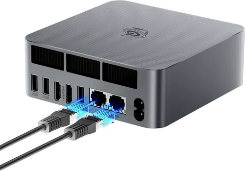 Miniatura 12 de Beelink Mini PC, SER5 AMD Ryzen 5 5500U(7nm, 6C/12T) hasta 4.0GHz, Mini Computadora de Juegos 16GB DDR4 RAM 500GB NVME SSD, Micro PC 4K@60Hz Doble