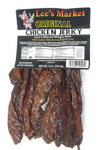 Miniatura 8 de Lee's Market Carne seca de pollo a la parrilla con piña, suave y tierna, saludable y baja en carbohidratos, sin gluten, apta para dieta paleo