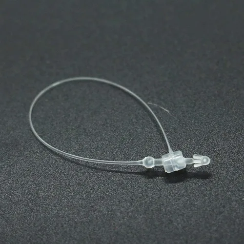 Miniatura 3 de 2000 piezas de plástico de cierre de etiqueta colgante de 5 pulgadas Pin lazo de seguridad mejor para tienda minorista ropa precio etiqueta