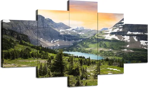 Miniatura 31 de Arte de Pared de Yosemite, Decoración de Pared del Parque Nacional Yosemite, Imagen de Paisaje de Montañas de California EE.UU., Impresión en 60Lx