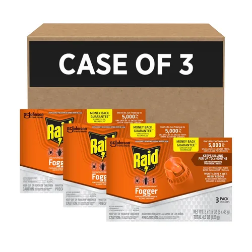 Raid 305690 - Nebulizador concentrado de alcance profundo, lata de aerosol de 1.5 onzas, paquete de 3, 12K/CT
