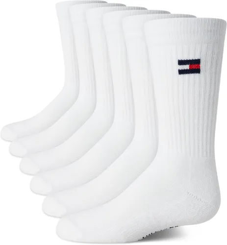 Miniatura 12 de Tommy Hilfiger Calcetines deportivos unisex para niños, calcetines acolchados (6 unidades)