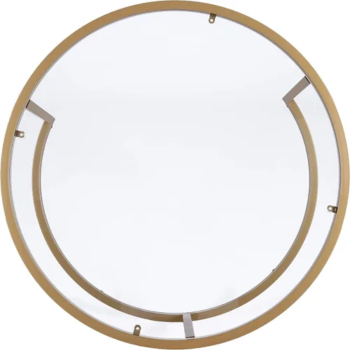 Miniatura 8 de SEI Furniture Evelyn Glam - Mesa auxiliar anidable (2 unidades), color dorado