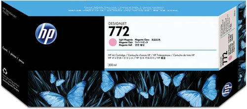 HP Cartucho de tinta original Designjet magenta claro 772 (CN631A)