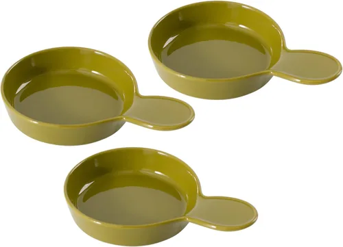 Miniatura 11 de Havniva Platos de cerámica anchos para gatos, juego de 3 cuencos de cerámica para gatos con huella de pata, plato antideslizante para alimentación