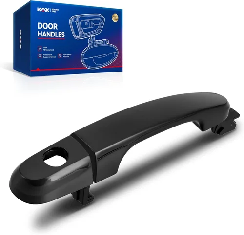 Miniatura 36 de KAX Manija de puerta exterior de ABS para conductor, 4 piezas, compatible con Toyota Tundra 2007-2019; reemplaza