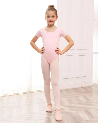 Miniatura 7 de Stelle Leotardo de ballet para niñas, trajes de gimnasia con lazo en la espalda