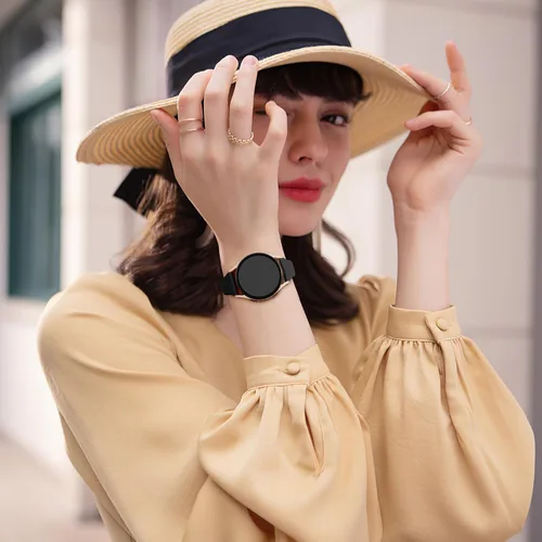 Miniatura 6 de GEAK Compatible con Samsung Galaxy Watch 7 Banda de 40mm 44mm/Ultra 47mm, Samsung Watch 6/5/4, Banda de silicona suave y delgada de 20mm