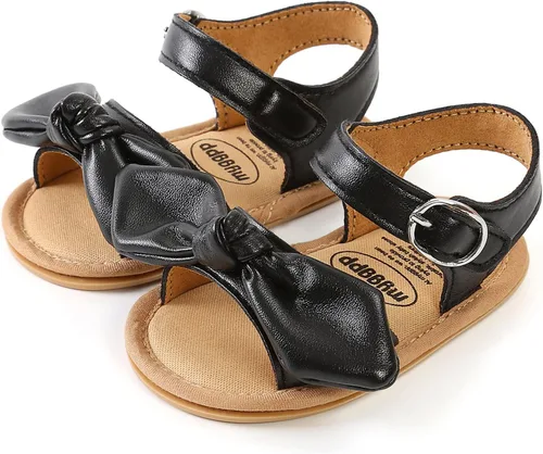 Miniatura 37 de Sandalias de verano para bebés, niñas y niños, unisex, antideslizantes, suela suave, transpirable, para primeros pasos, zapatos de playa al aire
