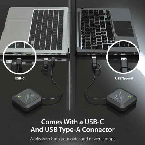 Miniatura 5 de j5create Extensor Inalámbrico para Cámara Web USB, Micrófonos o Altavoces, Ideal para Transmisiones y Conferencias, Sin Compatibilidad