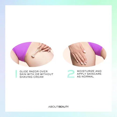 Miniatura 5 de Acerca de las afeitadoras de bikini corporal: 3 afeitadoras de belleza suaves, maquinilla de afeitar de acero japonesa ideal para afeitar, exfoliar