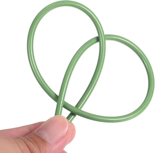 Miniatura 4 de PATIKIL Kit de reparación de mimbre, kit redondo de reparación sintética de vinilo de ratán de repuesto para muebles de jardín, silla de ratán, Verde