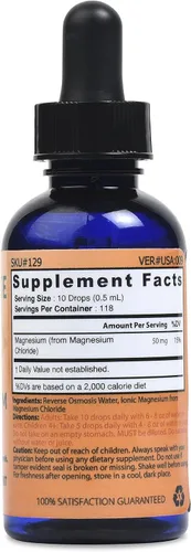 Miniatura 2 de Good State Ultra Concentrado de Magnesio Iónico Líquido (10 gotas por 50 mg - 100 porciones por botella)