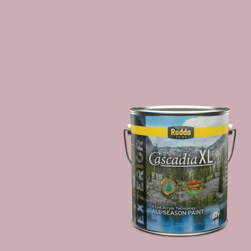 Miniatura 149 de Rodda Paint CASCADIA ZERO - Pintura satinada e imprimación para interiores en uno, 1 galón, Lady Flower Flor de señora
