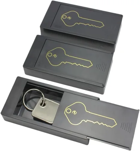Miniatura 5 de Ocultar un soporte magnético para llaves, caja de emergencia, caja de seguridad secreta, repuesto debajo del automóvil, casa, oficina, garaje