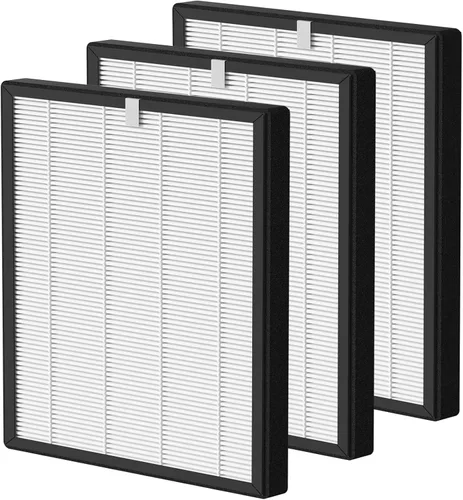 Filtros True HEPA ProHEPA 9000 de reemplazo compatibles con el purificador de aire VEVA ProHEPA 9000, incluye paquete de 3 filtros True HEPA