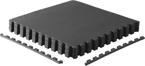 Miniatura 19 de CAP Puzzle Exercise Mats 1/2” Thick EVA Interlocking Foam Tiles for Home Gym Flooring Multiple Options