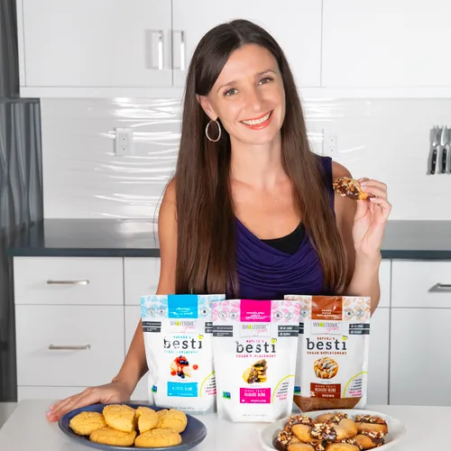 Miniatura 8 de Wholesome Yum Besti - Sustituto natural de azúcar, mezcla de edulcorante de fruta de monje granulada cetogénica con alulosa (sin eritritol), sin