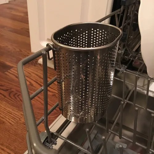 Miniatura 4 de Soporte para utensilios de acero inoxidable (pequeño ovalado) para palillos para lavavajillas