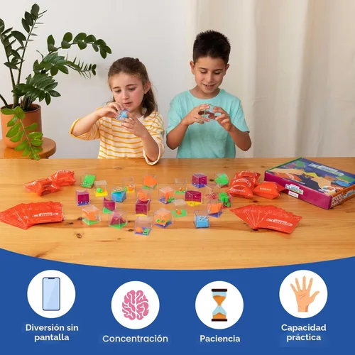 Miniatura 4 de BONNYCO Cubos de Rompecabezas Mentales para Niños, Paquete de 30. Rellenos para Bolsas de Golosinas de Piñata para Niños de 3-5 y 4-8 años, Regalos