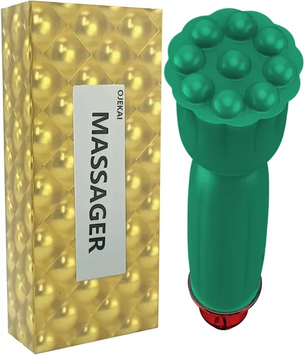 Miniatura 11 de Mini masajeador de mano, masajeador portátil impermeable IPX65 con silicona suave, alivio muscular de cuerpo completo para cabeza, cara, cuello