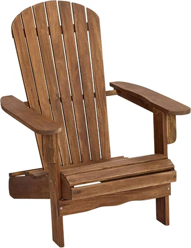 Miniatura 3 de Teal Island Designs Cape Cod - Silla Adirondack de madera natural