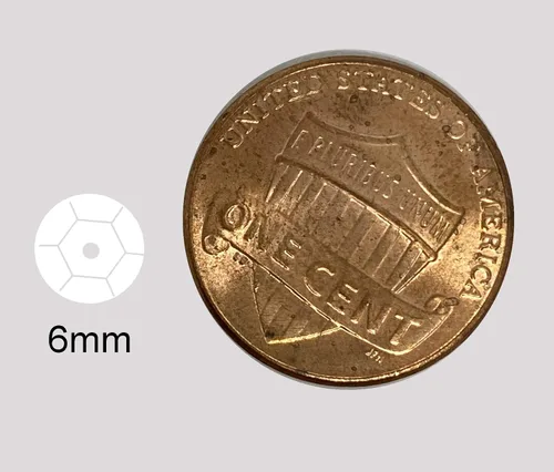 Miniatura 3 de Lentejuelas 0.236 in 1000/paquete (verde aguamarina)