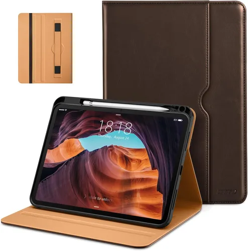 Miniatura 31 de DTTO Funda para iPad (A16) 11ª Generación de 11 Pulgadas 2025, Funda para iPad 10ª Generación de 10.9 Pulgadas 2022, Funda de Soporte Folio de Blanco