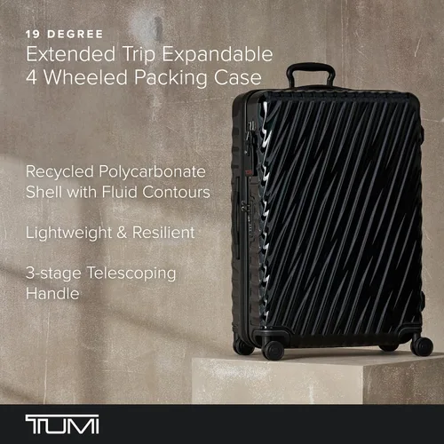 Miniatura 2 de TUMI - Estuche de embalaje expandible de 4 ruedas de viaje extendido de 19 grados - Maleta lateral rígida con ruedas giratorias - Espacioso equipaje