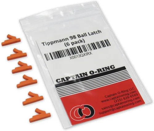 Miniatura 6 de Captain O-Ring – Pestillo de retención de bola de repuesto para Tippmann 98, A5, X7 FA-18 Ball Keeper (cantidad seleccionada)