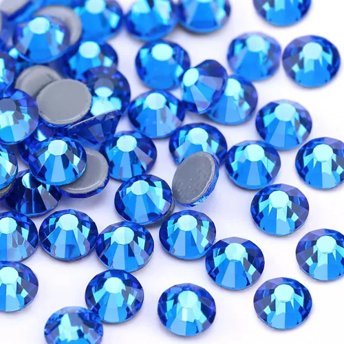 Miniatura 16 de 2880 diamantes de imitación termoadhesivos de imitación de cristal con parte trasera plana para manualidades, manualidades, ropa, zapatos