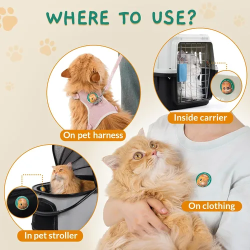Miniatura 4 de Difusor calmante para gatos, para viajes, automóvil y uso doméstico, difusor de feromonas para gatos y gatitos para reducir la ansiedad y el estrés
