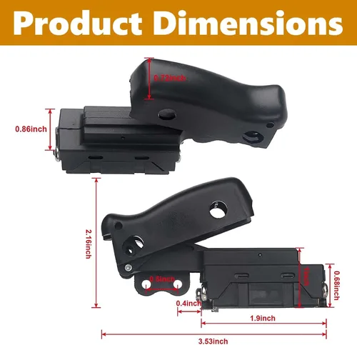 Miniatura 2 de Repuesto de nueva sierra ingletadora interruptor de encendido para DW712 DW715 DW716 DW717 DW718 DWS780