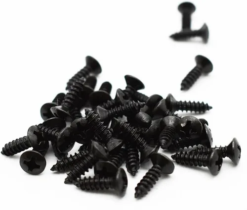 Miniatura 5 de Tornillos de golpeador de guitarra eléctrica de 0.118 pulgadas para guardabarros, tornillos de montaje de placa de arañazos para Fender Strat Tele