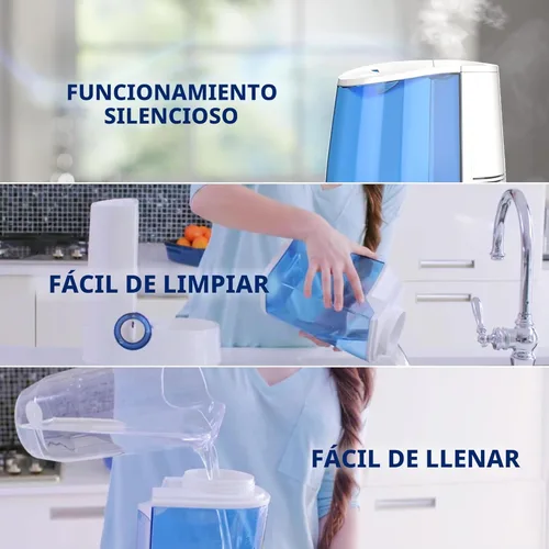 Miniatura 5 de Humidificador Vicks, de rocío cálido con apagado automático., V745A/V745-JUV, gris, 1, 1