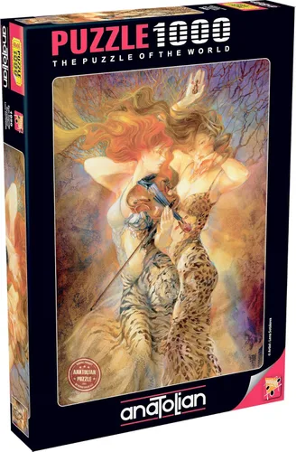 Miniatura 6 de Anatolian Puzzle - Mujer encantadora, rompecabezas de 1000 piezas, 1087, marrón/A (ANA1087)