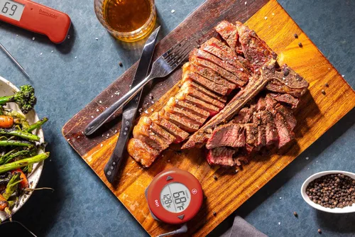 Miniatura 4 de ThermoWorks DOT — El Termómetro de Alarma Simple Favorito de los Chefs - Rojo Pimienta de Cayena Pimienta de Cayena Roja
