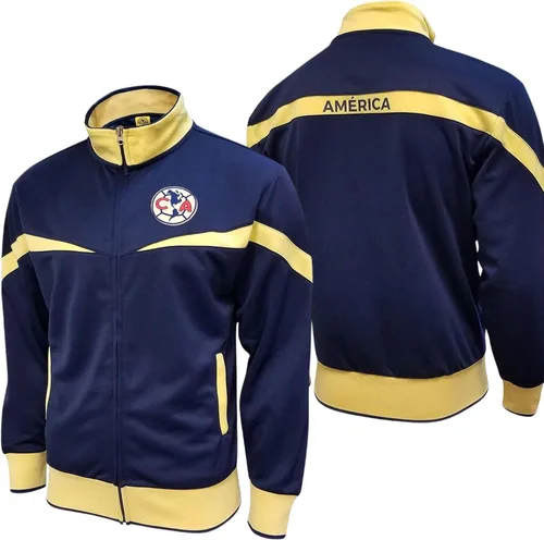 Miniatura 3 de Icon Sports Chaqueta deportiva de fútbol con licencia oficial de Club America, unisex para adultos