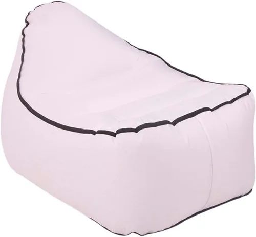 Miniatura 12 de Silla inflable, pequeño sofá inflable individual, tumbona plegable, sofá de aire portátil para estar en interiores, tienda de campaña, actividades