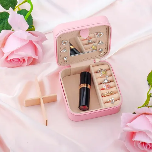 Miniatura 7 de Regalos para hermanas de hermana, pequeño joyero de viaje, organizador de joyas, caja de joyería, regalos inspiradores para hermanas, amigas, niñas