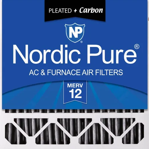 Miniatura 18 de Nordic Pure 20 x 20 x 5 (19_5/8 x 19_7/8 x 4_3/8) Honeywell/Lennox MERV 12 filtros de aire de repuesto, 2