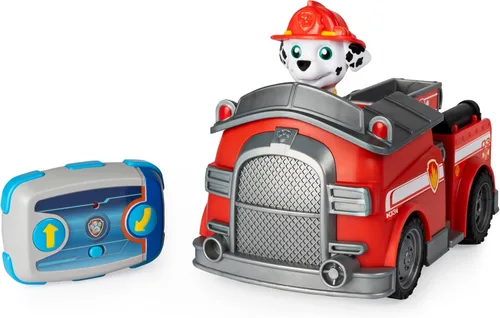 Patrulla Canina, camión de bomberos de Marshall con control remoto de 2 vías, para niños a partir de 3 años